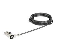 StarTech Câble de sécurité pour ordinateur portable LTLOCKNBL – 2 m, acier, à code 4 chiffres, noir
