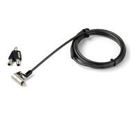 StarTech Câble de verrouillage à clé pour ordinateur portable – K-Slot / Nano / Wedge – 2,03 m