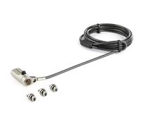 StarTech Câble de verrouillage à combinaison pour ordinateur portable 2 m K-Slot/Nano/Wedge Slot