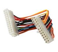 StarTech.com Câble d'extension d'alimentation ATX 2.01 de 20 cm - Rallonge d'alimentation ATX 24 broches vers ATX 24 broches - M/F - Rallonge de câble d'alimentation - ATX 24 broches (M) pour ATX 24 b