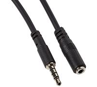 StarTech Câble de casque ST MUHSMF2M – Jack 3,5 mm 4 broches sur couplage, 2 m