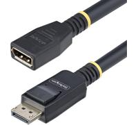 StarTech.com Câble d'extension DisplayPort 3m, câble moniteur DP 1.4, 8K 60Hz, câble DisplayPort 8K extension, DP 1.4 mâle à femelle extension, gaine TPE