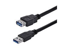 StarTech.com Câble d'extension noir SuperSpeed USB 3.0 à vers à 1 m - M/F