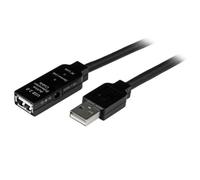 StarTech.com Câble d'extension USB 2.0 actif de 5m - Prolongateur / répéteur / rallonge USB - Mâle / Femelle