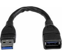 Startech.Com Câble d'extension Usb 3.0 A vers A mâle / femelle 15cm noir