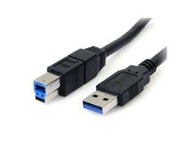 STARTECH.COM Câble d'extension USB 3.0 SuperSpeed A vers B Mâle / Mâle 3 m Noir