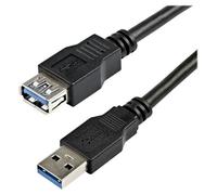 StarTech.com Câble d'extension USB 3.0 SuperSpeed de 2m - Rallonge / Prolongateur USB A vers A - Répéteur USB 3.0 - M/F - Noir - Rallonge de câble USB - USB type A (F) pour USB type A (M) - USB 3.0 -