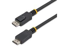 StarTech.com Câble DisplayPort 1.2 de 5 m - Câble DisplayPort Certifié VESA 4K x 2K Ultra HD - Câble DP à DP pour Moniteur - Cordon Vidéo/Affichage DP - Connecteurs DP à Verrouillage (DISPL5M)