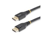 StarTech.com Câble DisplayPort 1.4 Actif 15m, DP8K VESA, HBR3, HDR10, DSC 1.2, MST, HDCP 2.2, 8K 60Hz, 4K 120Hz, M/M, AWG 24/28