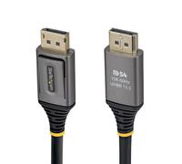 StarTech.com Câble DisplayPort 2.1 de 1m, Câble DisplayPort DP54 Certifié VESA, 8K 60Hz Non Compressé, 10K 60Hz/8K 144Hz/4K avec DSC 1.2a, Câble d'Écr