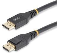 StarTech.com Câble DisplayPort actif de 10 m 1.4 Certifié VESA, câble DisplayPort 8K avec HBR3, HDR10, MST, DSC 1.2, HDCP 2.2, 8K 60Hz, 4K 120Hz - câble DP/câble pour moniteur Displayport, DisplayPort