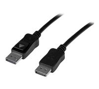 StarTech.com Câble DisplayPort Actif de 15 m - Câble DisplayPort 4K Ultra HD - Câble Long DP à DP pour Projecteur/Moniteur - Cordon Vidéo/Affichage DP - Connecteurs DP à Verrouillage (DISPL15MA)
