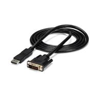 Startech.com câble displayport vers dvi 1,8m - 1920x1200 - câble adaptateur dvi - convertisseur dp vers dvi - mâle vers mâle,3 ans
