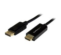 StarTech.com Câble DisplayPort vers HDMI 1m - 4K 30Hz - Adaptateur DP vers HDMI - Convertisseur pour Moniteur DP 1.2 à HDMI - Connecteur DP à verrouillage - Cordon passif DP vers HDMI