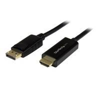 StarTech.com Câble DisplayPort vers HDMI - 5m - Adaptateur DP vers HDMI avec câble - Ultra HD 4K 30Hz - mâle/femelle - Câble vidéo - DisplayPort (M)