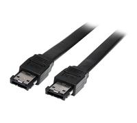 StarTech.com Câble eSATA externe blindé de 90 cm M/M - Câble eSATA - Serial ATA 150 - eSATA (M) pour eSATA (M) - 91 cm - noir - pour P/N: PEXUSB311A1E, S351BMU33ET, S351BMU33ETG, SDOCKU313E, SDOCKU33E
