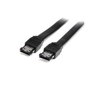 StarTech.com Câble eSATA M/M 0.9m - Interface eSATA vers eSATA, taux de transfert jusqu'à 6 Gbit/s, blindage, connecteurs droits, conforme RoHS/CE/REACH