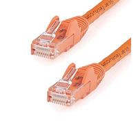 StarTech.com Câble Ethernet 10 m - RJ45 Cat6 - Câble réseau sans accroc - UTP - Cordon patch - Catégorie 6 - Orange - Cordon de raccordement - RJ-45 (M) pour RJ-45 (M) - 10 m - CAT 6 - moulé...