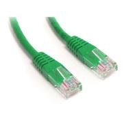 StarTech.com Câble Ethernet Cat5e - 3 m - Vert - Câble de raccordement - Câble réseau - Câble Ethernet - Câble Cat 5e - Câble réseau - Câble Cat 5e - 3 m (M45PATCH10GN)