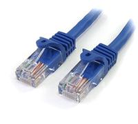 StarTech.com Câble Ethernet Cat5e de 30,5 m - Bleu - Câble de raccordement - Câble de catégorie 5e - Long câble réseau - Cordon Ethernet - Câble Cat 5e - 30,5 m