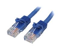 StarTech.COM Câble Ethernet Cat5e de 4,6 m - Bleu - Câble de raccordement - Câble Cat5e sans accroc - Câble réseau - Cordon Ethernet - Câble Cat 5e - 4,6 m (RJ45PATCH15)