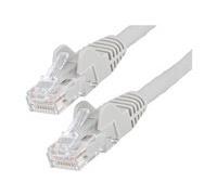 StarTech.com Câble Ethernet CAT6 2m - LSZH (Low Smoke Zero Halogen) - Cordon RJ45 UTP Anti-accrochage 10 GbE LAN - Câble Réseau Internet 650MHz 100W PoE - Gris - Snagless - 24AWG (N6LPATCH2MGR)