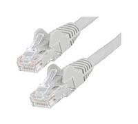 StarTech.com Câble Ethernet CAT6 3m - LSZH (Low Smoke Zero Halogen) - Cordon RJ45 UTP Anti-accrochage 10 GbE LAN - Câble Réseau Internet 650MHz 100W PoE - Gris - Snagless - 24AWG (N6LPATCH3MGR) - cordon de raccordement - 3 m - gris