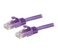 StarTech.com Câble Ethernet CAT6 de 1.5m, 10 Gigabit Snagless RJ45 650MHz 100W PoE Patch Cord, CAT 6 10GbE UTP Network Cable w/Strain Relief, Purple, Fluke Tested/Wiring is UL Certified/TIA - Category