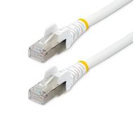 StarTech.com Câble Ethernet CAT6a 1m - Low Smoke Zero Halogen (LSZH), 10 Gigabit 500MHz 100W PoE RJ45 S/FTP Cordon Réseau Snagless