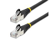 Startech.com 5m cat6a ethernet cable - black - low smoke zero halogen