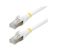 Startech.com 7.5m cat6a ethernet cable - white - low smoke zero haloge