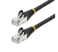 StarTech.com Câble Ethernet CAT6a 7m - Low Smoke Zero Halogen (LSZH) - 10 Gigabit 500MHz 100W PoE RJ45 S/FTP Cordon de Raccordement Réseau Snagless Turquoise avec Décharge de Tension