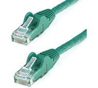 StarTech.com Câble Ethernet RJ45 CAT6 30,5m - Cordon RJ45 UTP Anti-Accrochage 10GbE LAN - Câble Réseau Internet 100W PoE - Vert - Snagless - Testé individuellement - UL/TIA (N6PATCH100GN)