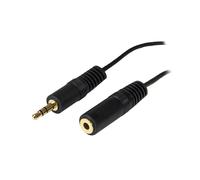 StarTech.com Câble Extension Audio 3.5mm Mâle/Femelle - 3.7m - Noir - Connecteurs droits - PVC - Rallonge Haut-Parleur PC - MU12MF