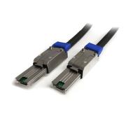 StarTech.com Câble externe mini SAS SFF-8088 vers mini SAS SFF-8088 de 1m avec verrouillage - M/M - Noir (ISAS88881)