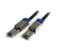 StarTech.com Câble externe mini SAS SFF-8088 vers mini SAS SFF-8088 de 1m avec verrouillage - M/M - Noir