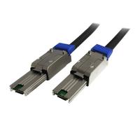 StarTech.com Câble Externe SAS (Serial Attached SCSI) 2 m - Mini SAS - SFF-8088 vers SFF-8088 - Câble externe SAS - Conformité TAA - SAS 6Gbit/s - 4 voies - 4 SAS mini multivoies blindés 26 broches (S