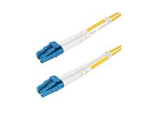 StarTech.com Câble Fibre Optique 2m OS2 LC/UPC à LC/UPC Monomode 9/125µm LSZH, Perte Insertion ≤0.3dB, Longueurs d'onde 1260-1625nm