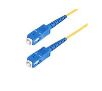StarTech.com Câble Fibre Optique de 30m Duplex Monomode SC à SC (UPC) OS2, 9/125µm, 40G/100G, Cordon Fibre Optique, Insensible à la Courbure, Faible Perte d'Insertion, Cordon Patch Fibre LSZH - Neuf