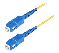 StarTech.com Câble Fibre Optique de 100m Monomode SC à SC (UPC) OS2, LSZH - Cordon de raccordement - mode unique SC/UPC (M) pour mode unique SC/UPC (M) - 100 m - 100 m - 2 mm - fibre optique - simplex