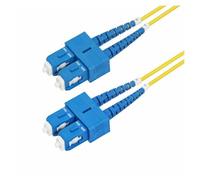 StarTech.com Câble Fibre Optique de 10m Monomode SC à SC (UPC) OS2, LSZH - Cordon de raccordement - mode unique SC/UPC (M) pour mode unique SC/UPC (M) - 10 m - 10 m - 2 mm - fibre optique - duplex - 9