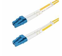 StarTech.com Câble Fibre Optique de 15m Monomode LC à LC (UPC) OS2, LSZH - Cordon de raccordement - mode unique LC/UPC (M) pour mode unique LC/UPC (M) - 15 m - 15 m - 2 mm - fibre optique -...