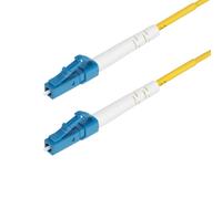 StarTech.com Câble Fibre Optique de 5m Simplex Monomode LC à LC (UPC) OS2, 9/125µm, 40G/100G, Cordon Fibre Optique, Insensible à la Courbure, Faible Perte d'Insertion, Cordon Patch Fibre LSZH