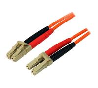 StarTech.com Câble fibre optique duplex multimode 50/125 OM2 de 2 m - LC vers LC - LSZH - Orange - Câble réseau - LC multi-mode (M) pour LC multi-mode (M) - 2 m - 2 m - fibre optique - duplex - 50 / 1