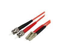 StarTech.com Câble réseau - Jarretiere Fibre Optique Duplex Multimode 50/125 OM2 LC - ST - LSZH - 5 m