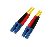 STARTECH Câble Réseau Fibre Optique LC vers LC Mâle / Mâle - Duplex Monomode 9/125 LSZH - Jaune - 7 m
