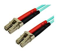 Startech.com 15 m om4 lc to lc multimode duplex fiber optic patch cabl