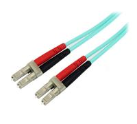 Startech.com 1m (3ft) lc/upc to lc/upc om3 multimode fiber optic cable