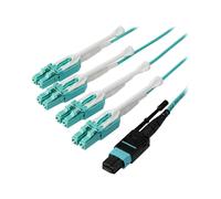 StarTech.com Câble Fibre Optique Multimode OM3 de 1m MTP(F) vers 4x LC - Câble éclaté - MTP/MPO multimode (F) pousser/tirer pour LC multi-mode (M) pousser/tirer - 1 m - 1 m - fibre optique - 50 /...