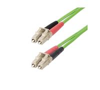 StarTech.com 20m (65ft) LC to LC (UPC) OM5 Multimode Fiber Optic Cable, 50/125µm Duplex LOMMF Zipcord, VCSEL, 40G/100G, Bend Insensitive, Low Insertion Loss, LSZH Fiber Patch Cord - Cordon de...